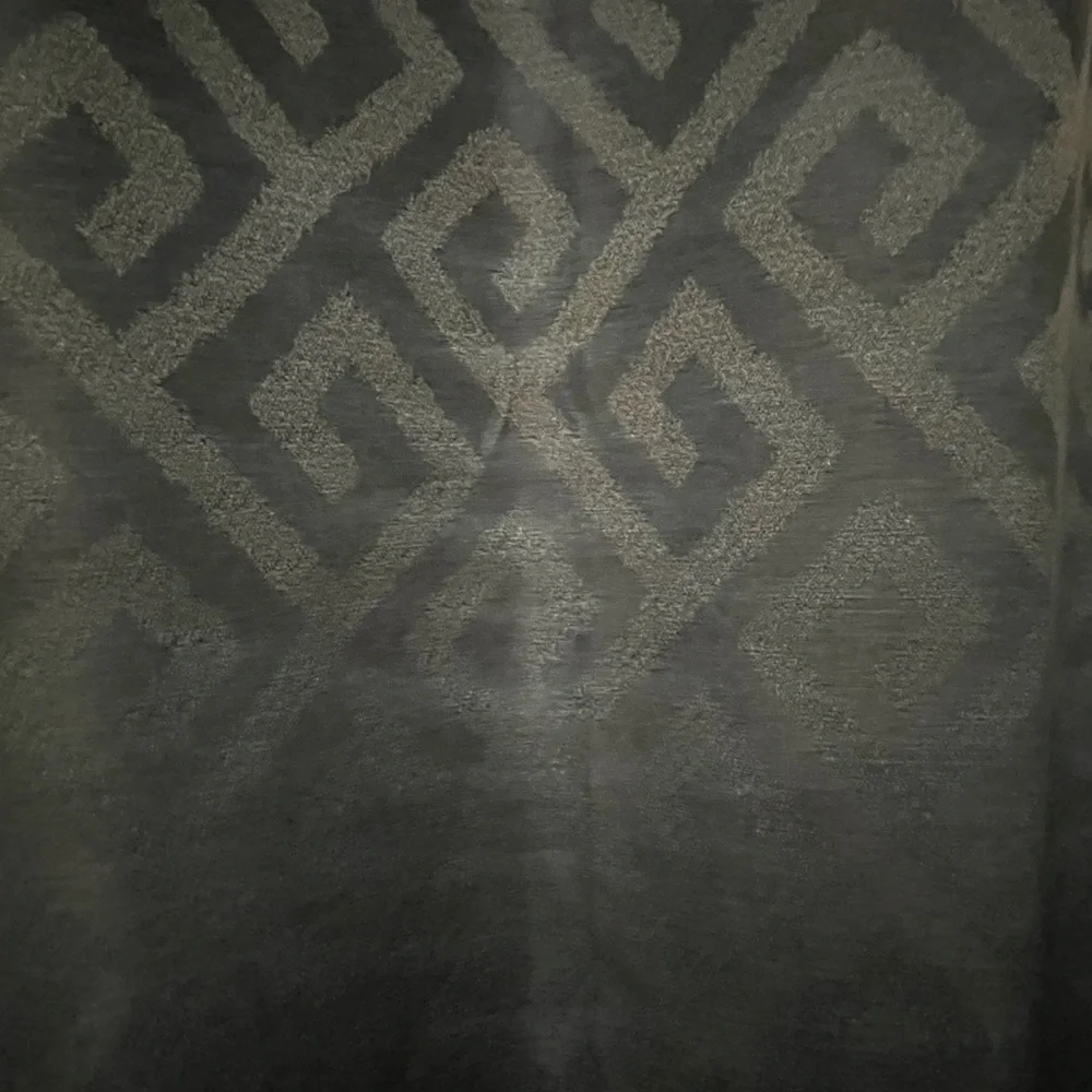 Blue Geometric Curtains - Home Accents